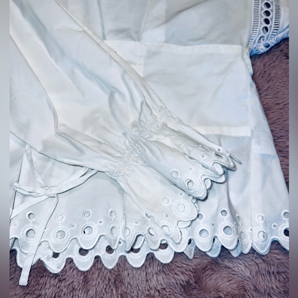 GUESS Women's Long Sleeve Erin Corset Top - Picture 2 of 6